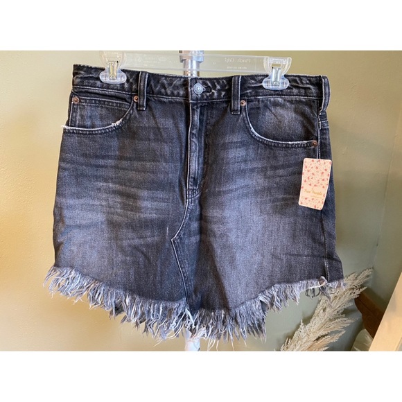 Free People Dresses & Skirts - Free People Denim Mini Skirt